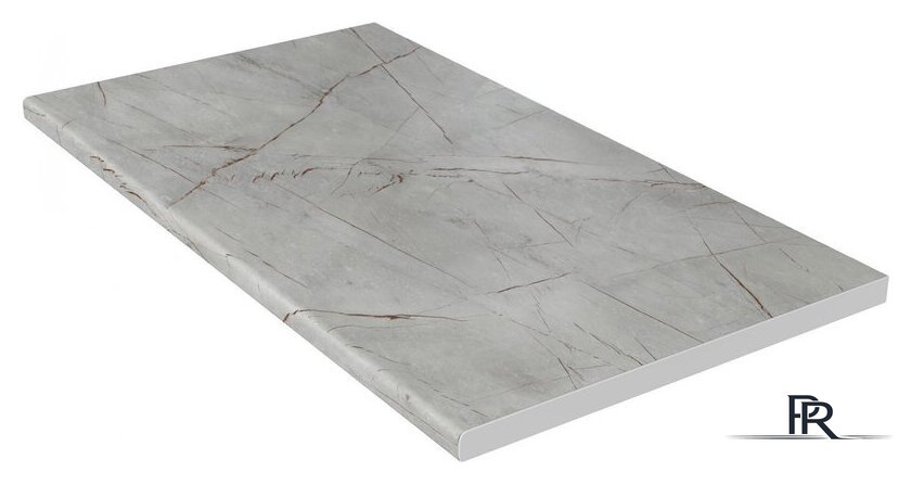 Готовая кухня Интерлиния Тренд 1.5x2.2 правая (луна/белый/серый каспий) - Изображение №4 — Интернет-магазин ПроЗаказ