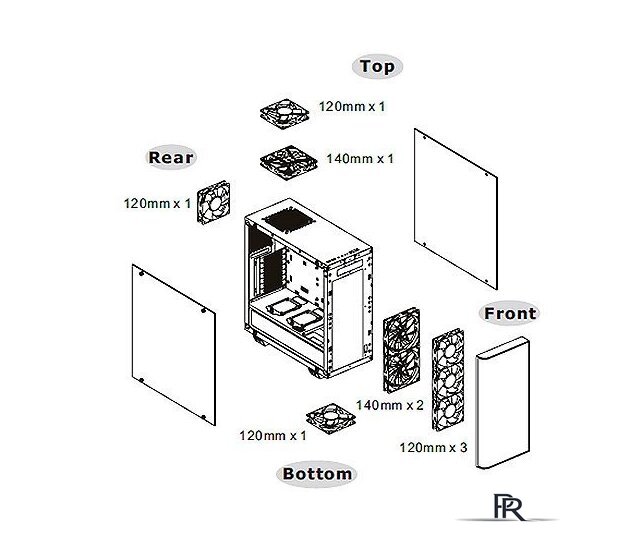 Корпус Thermaltake View 21 TG - Изображение №22 — Интернет-магазин ПроЗаказ