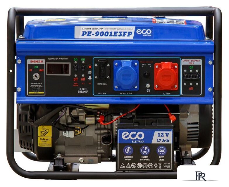 Бензиновый генератор ECO PE-9001E3FP - Изображение №3 — Интернет-магазин ПроЗаказ