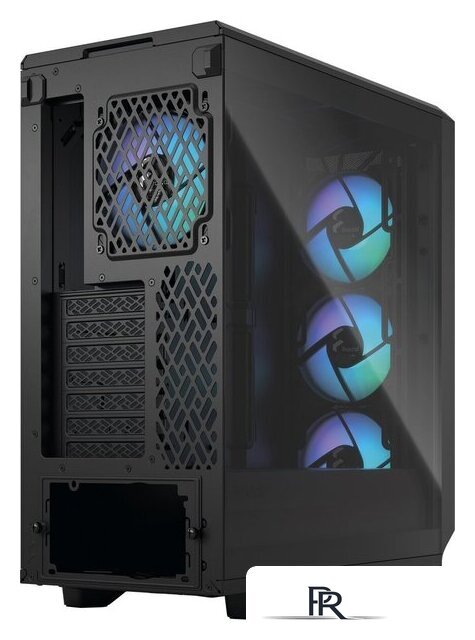 Корпус Fractal Design Meshify 2 Compact RGB Black TG Light Tint FD-C-MES2C-06 - Изображение №3 — Интернет-магазин ПроЗаказ