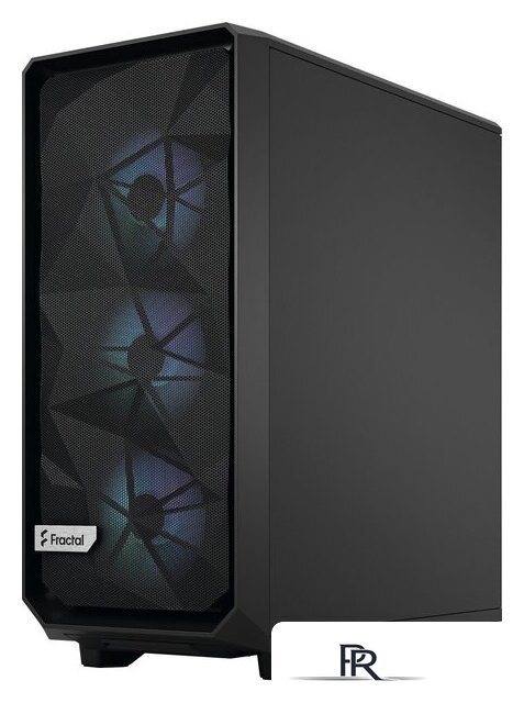 Корпус Fractal Design Meshify 2 Compact RGB Black TG Light Tint FD-C-MES2C-06 - Изображение №5 — Интернет-магазин ПроЗаказ