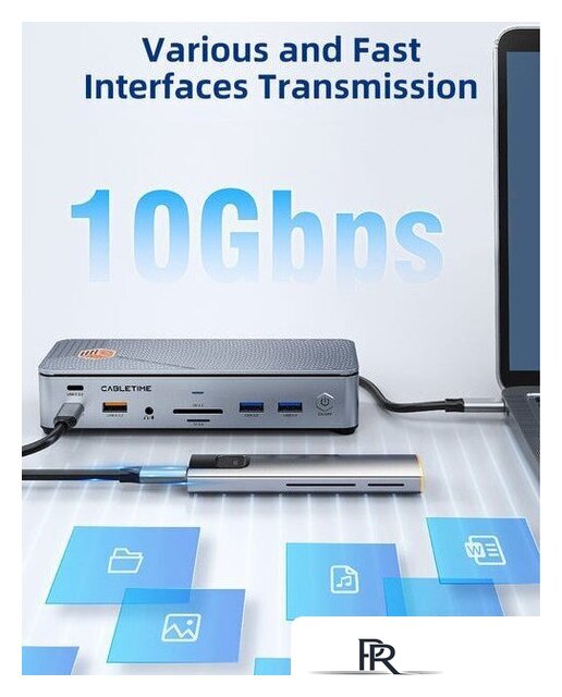 Док-станция Cabletime CT-DK142-AG - Изображение №5 — Интернет-магазин ПроЗаказ