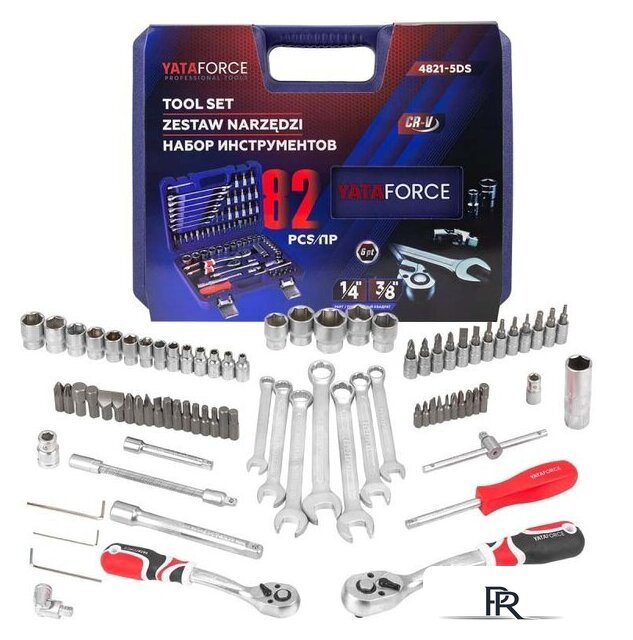 Универсальный набор инструментов Yataforce YF-4821-5DS (82 предмета) - Изображение №2 — Интернет-магазин ПроЗаказ