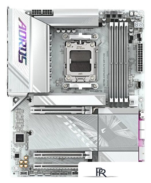 Материнская плата Gigabyte X870E Aorus Elite WiFi7 Ice - Изображение №1 — Интернет-магазин ПроЗаказ
