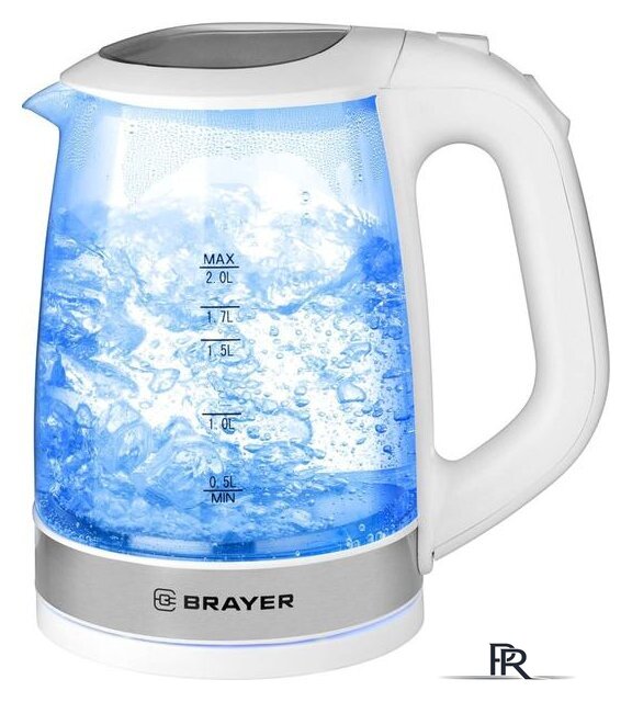 Электрический чайник Brayer BR1040WH - Изображение №1 — Интернет-магазин ПроЗаказ