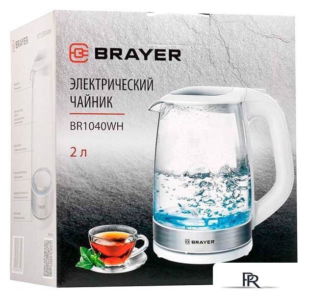 Электрический чайник Brayer BR1040WH - Изображение №6 — Интернет-магазин ПроЗаказ