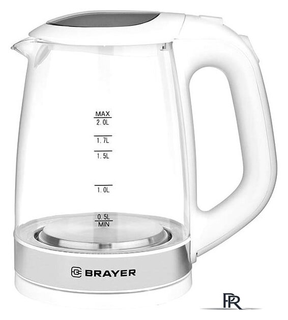 Электрический чайник Brayer BR1040WH - Изображение №2 — Интернет-магазин ПроЗаказ