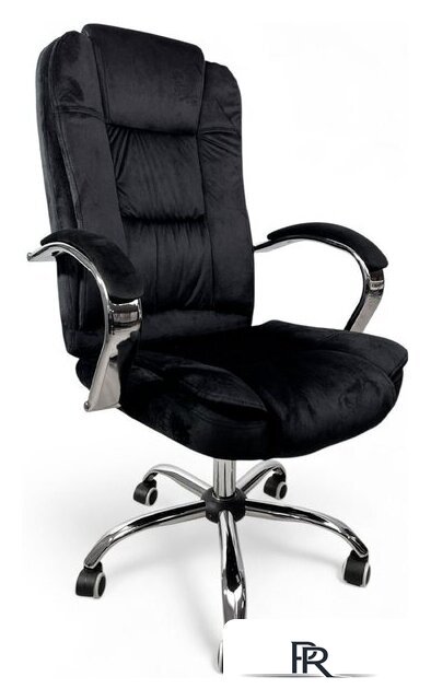 Офисное кресло Calviano Bravo (черный велюр) - Изображение №1 — Интернет-магазин ПроЗаказ