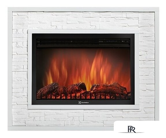 Портал Firelight Loft 30 (камень белый/белая эмаль) - Изображение №1 — Интернет-магазин ПроЗаказ