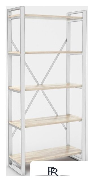 Стеллаж Hype Mebel Стандарт-2 80x200 (белый/древесина белая) - Изображение №1 — Интернет-магазин ПроЗаказ