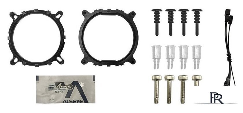 Кулер для процессора ALSEYE H120D (белый) - Изображение №2 — Интернет-магазин ПроЗаказ