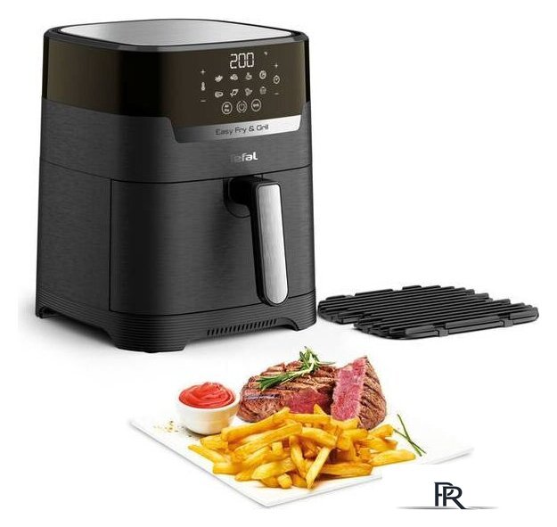 Аэрогриль (аэрофритюрница) Tefal Easy Fry & Grill 2-в-1 EY505815 - Изображение №3 — Интернет-магазин ПроЗаказ