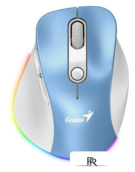 Мышь Genius Ergo 9000S Pro (голубой) - Изображение №1 — Интернет-магазин ПроЗаказ