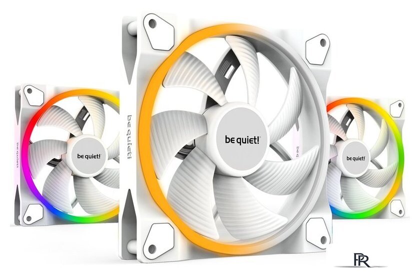 Комплект вентиляторов для корпуса с контроллером be quiet! Light Wings White 140mm PWM Triple-Pack BL102 - Изображение №1 — Интернет-магазин ПроЗаказ