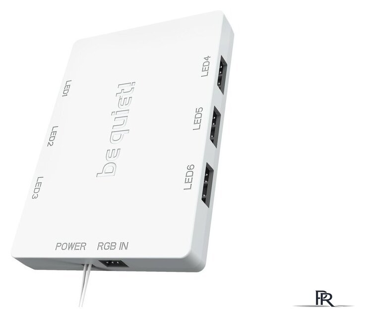 Комплект вентиляторов для корпуса с контроллером be quiet! Light Wings White 140mm PWM Triple-Pack BL102 - Изображение №5 — Интернет-магазин ПроЗаказ
