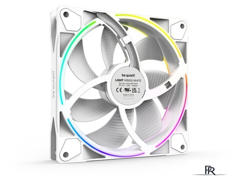 Комплект вентиляторов для корпуса с контроллером be quiet! Light Wings White 140mm PWM Triple-Pack BL102 - Изображение №4 — Интернет-магазин ПроЗаказ
