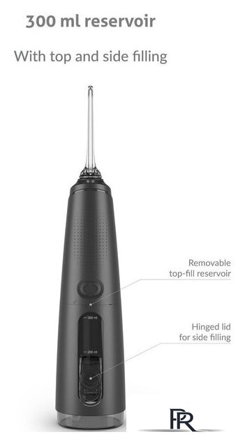 Ирригатор  TrueLife AquaFloss Compact C300 (черный) TLF778444 - Изображение №7 — Интернет-магазин ПроЗаказ