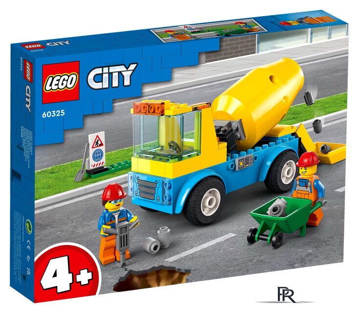 Конструктор LEGO City 60325 Бетономешалка - Изображение №1 — Интернет-магазин ПроЗаказ