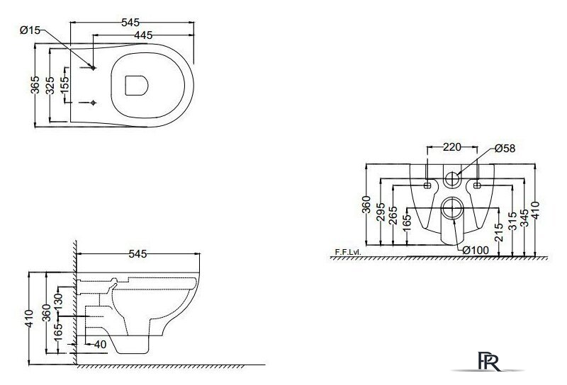 Унитаз подвесной Jaquar CNS-WHT-961SPP - Изображение №2 — Интернет-магазин ПроЗаказ