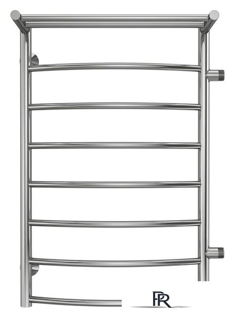 Полотенцесушитель TERMINUS Классик П8 500x800 с полкой (боковое подключение 50, хром) - Изображение №2 — Интернет-магазин ПроЗаказ