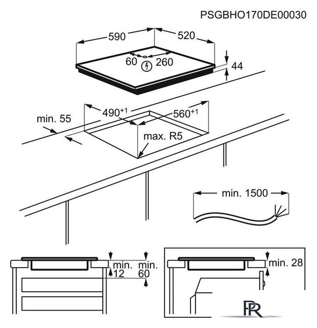 Варочная панель Electrolux EIS62443 - Изображение №5 — Интернет-магазин ПроЗаказ