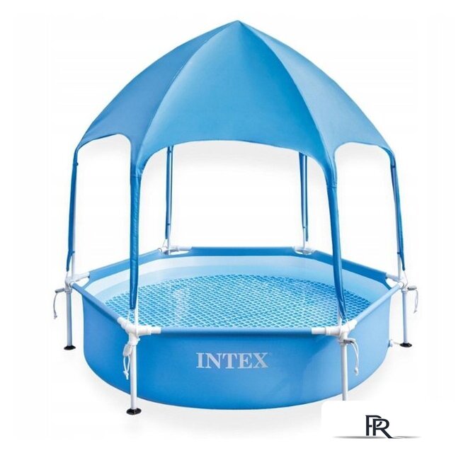 Каркасный бассейн Intex Metal Frame с навесом 28209NP (183x38) - Изображение №2 — Интернет-магазин ПроЗаказ