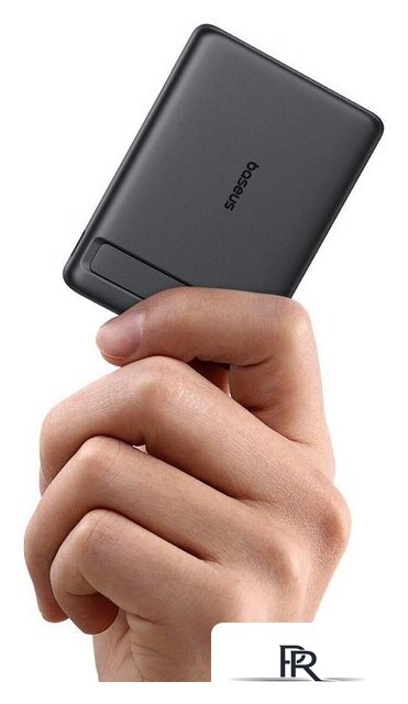 Внешний аккумулятор Baseus PicoGo AM31 Mini Magnetic Power Bank with Stand 20W 5000mAh (черный) - Изображение №3 — Интернет-магазин ПроЗаказ
