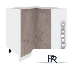 Шкаф напольный Кортекс-мебель Корнелия Лира НШУ без столешницы угловой (оникс) - Изображение №1 — Интернет-магазин ПроЗаказ