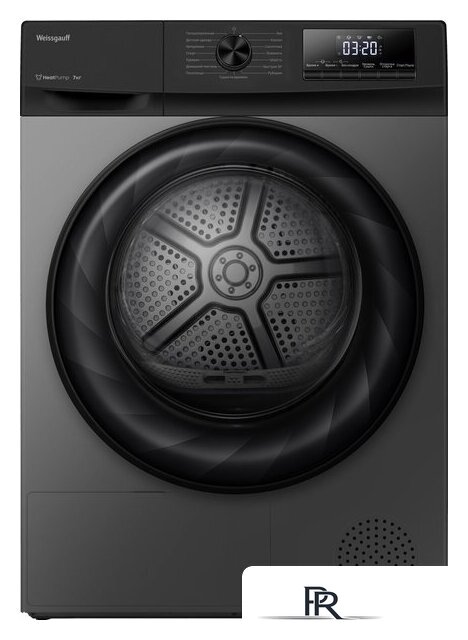 Сушильная машина Weissgauff WD 4948 Heat Pump Grey - Изображение №1 — Интернет-магазин ПроЗаказ