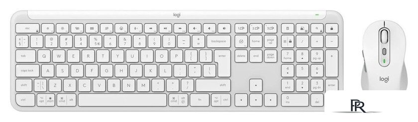 Офисный набор Logitech Signature Slim Combo MK950 920-012491 (белый, нет кириллицы) - Изображение №1 — Интернет-магазин ПроЗаказ
