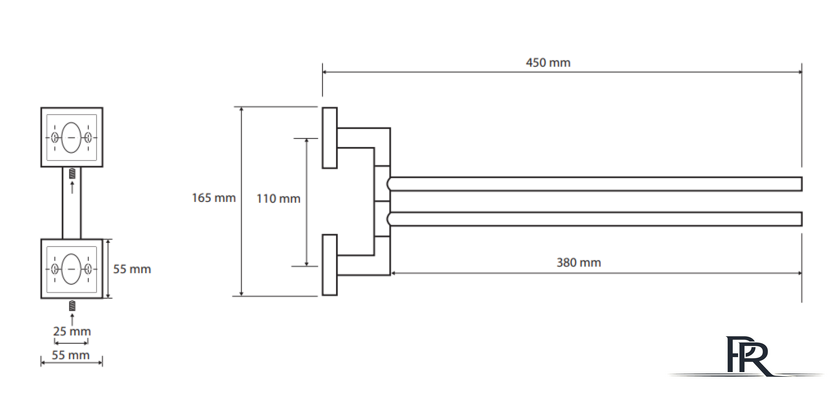 Держатель для полотенца Bemeta Beta 132204102 - Изображение №2 — Интернет-магазин ПроЗаказ