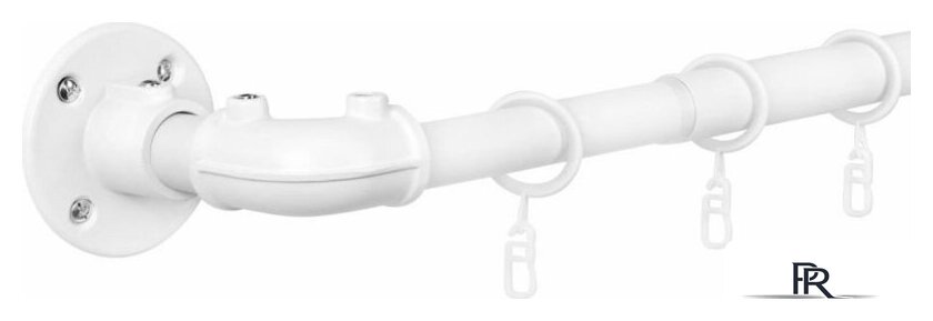 Карниз для штор UG Home Раздвижной 1-рядный 1КМ-У-49-360-БЛ (белый, 0.49-3.6м) - Изображение №1 — Интернет-магазин ПроЗаказ