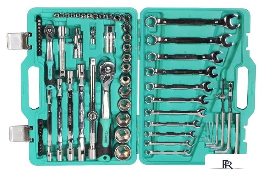 Универсальный набор инструментов Sturm 1045-20-S77 (77 предметов) - Изображение №3 — Интернет-магазин ПроЗаказ