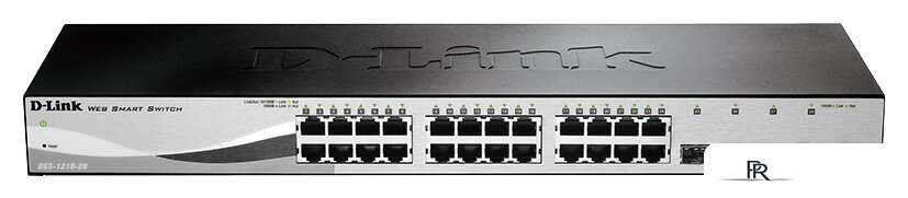 Настраиваемый коммутатор D-Link DGS-1210-28/C1A - Изображение №1 — Интернет-магазин ПроЗаказ