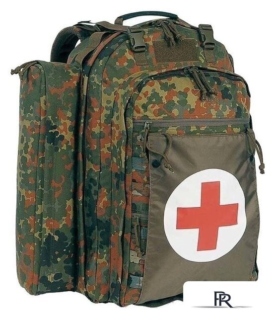 Туристический рюкзак Tasmanian Tiger First Responder 2 FT Flecktarn II 7933.464 (хаки зеленый) - Изображение №1 — Интернет-магазин ПроЗаказ