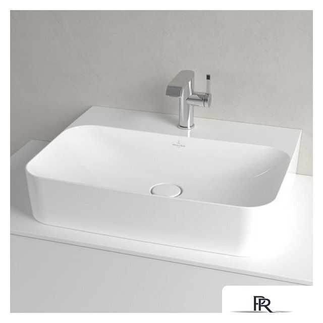 Умывальник Villeroy & Boch Finion Weiss Alpin 41686CR1 - Изображение №3 — Интернет-магазин ПроЗаказ