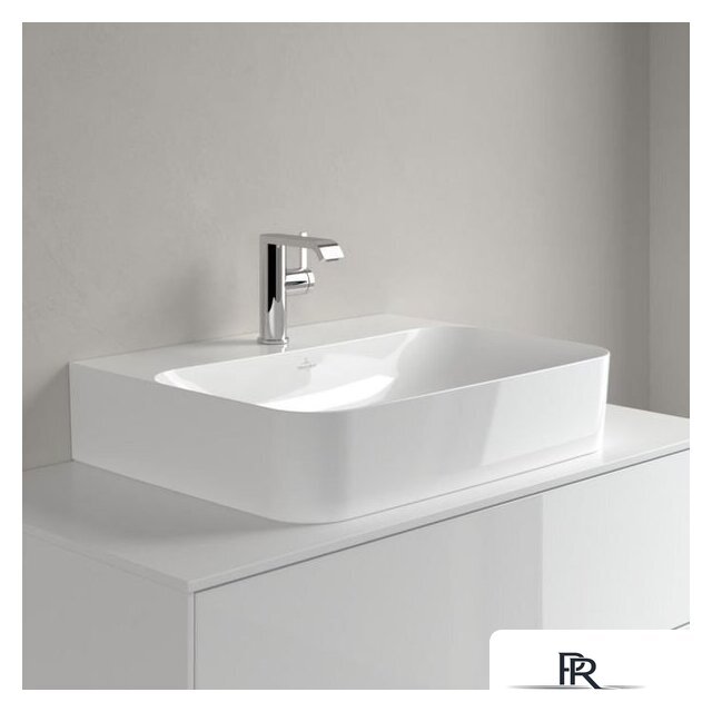 Умывальник Villeroy & Boch Finion Weiss Alpin 41686CR1 - Изображение №2 — Интернет-магазин ПроЗаказ