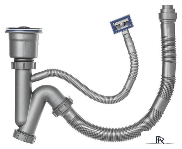Кухонная мойка Saniteco 6550-L (с сифоном, дозатором и коландером) - Изображение №9 — Интернет-магазин ПроЗаказ