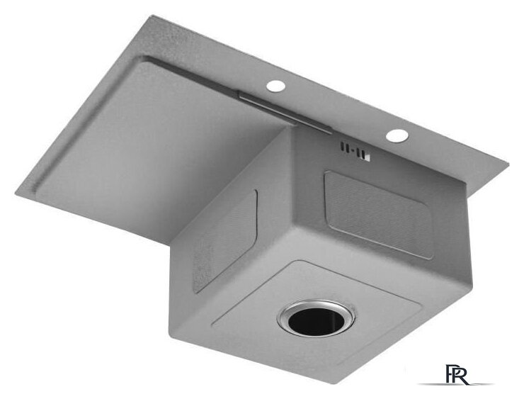 Кухонная мойка Saniteco 6550-L (с сифоном, дозатором и коландером) - Изображение №4 — Интернет-магазин ПроЗаказ