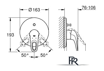 Смеситель без скрытого механизма Grohe Eurostyle 19506LS3 - Изображение №2 — Интернет-магазин ПроЗаказ