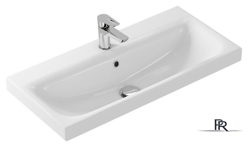 Умывальник Cersanit Moduo 80 Slim P-UM-MOD80SL/1 + 63039 - Изображение №1 — Интернет-магазин ПроЗаказ