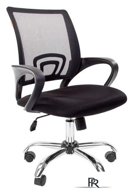 Офисное кресло CHAIRMAN 696 Chrome (черный) - Изображение №1 — Интернет-магазин ПроЗаказ