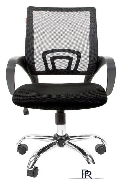 Офисное кресло CHAIRMAN 696 Chrome (черный) - Изображение №2 — Интернет-магазин ПроЗаказ
