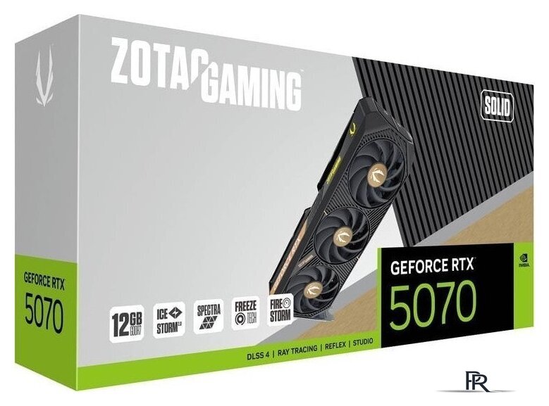 Видеокарта ZOTAC Gaming GeForce RTX 5070 Solid ZT-B50700D-10P - Изображение №8 — Интернет-магазин ПроЗаказ