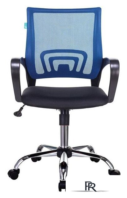 Офисное кресло Бюрократ CH-695N/SL/BL/TW-11 (черный/синий) - Изображение №2 — Интернет-магазин ПроЗаказ