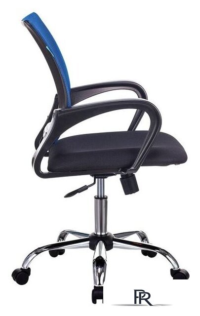 Офисное кресло Бюрократ CH-695N/SL/BL/TW-11 (черный/синий) - Изображение №3 — Интернет-магазин ПроЗаказ