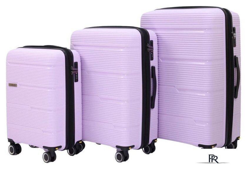 Чемодан-спиннер Pride РР-203 (L, сиреневый) - Изображение №11 — Интернет-магазин ПроЗаказ