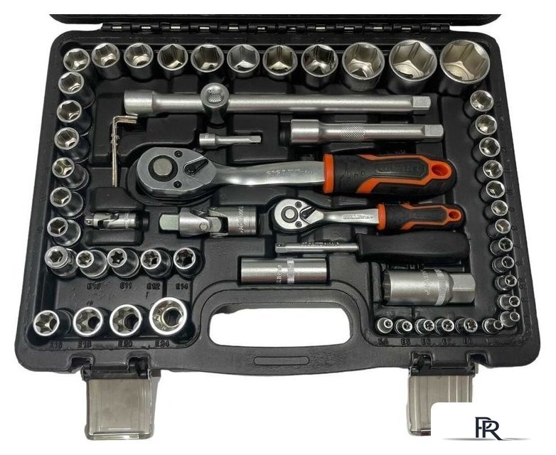 Набор трещотка с головками и битами Gigant GAS 108 (108 предметов) - Изображение №3 — Интернет-магазин ПроЗаказ