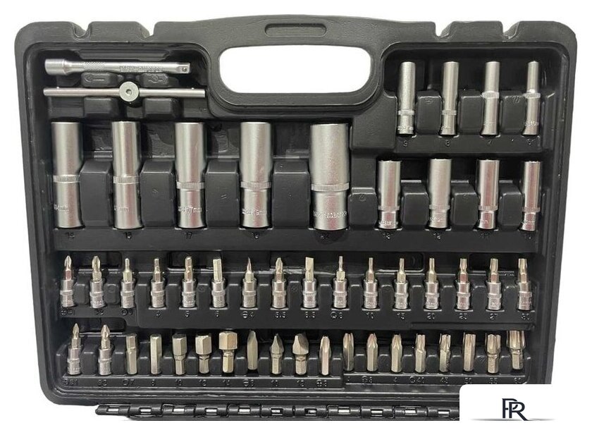 Набор трещотка с головками и битами Gigant GAS 108 (108 предметов) - Изображение №2 — Интернет-магазин ПроЗаказ