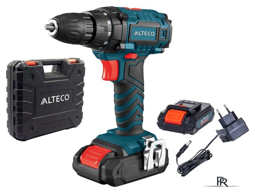 Дрель-шуруповерт Alteco CD 2110 Li X2 30209 (с 2-мя АКБ, кейс) - Изображение №1 — Интернет-магазин ПроЗаказ